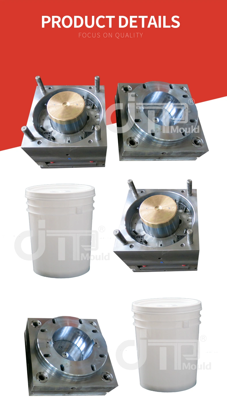 OEM/ODM Customized Design 20L Paint Bucket Injection Mould