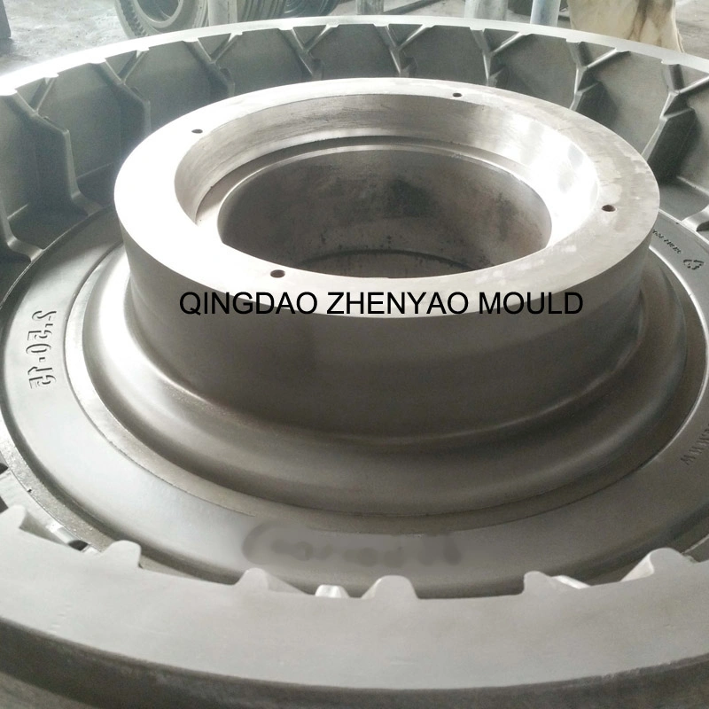 Pneumatic Industrial Forklift Solid Tire Mold Manufacture